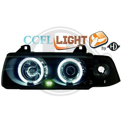 -FARURI ANGEL EYES BMW E36 COUPE(CCFL) FUNDAL BLACK -COD BM13982